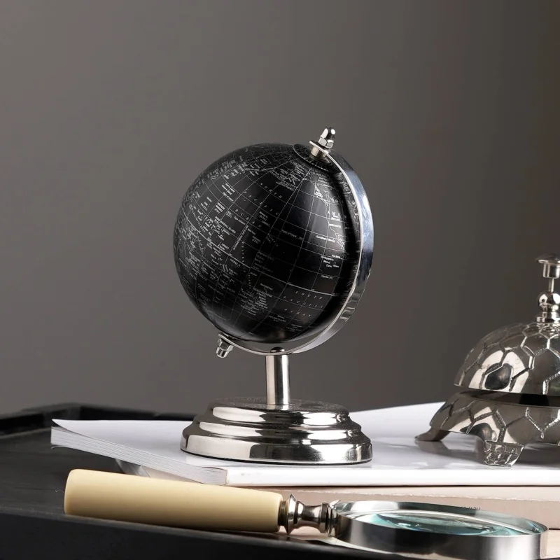 

Tabletop Decorative Globe on Aluminum Base-6H)