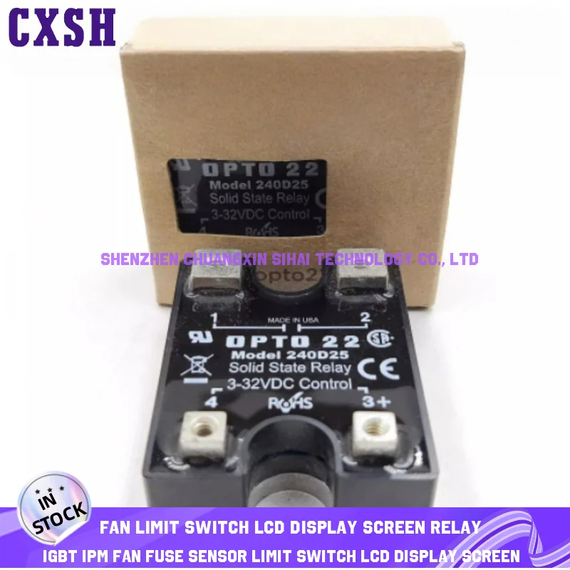 Solid state relay 240D25-17 3-32VDC