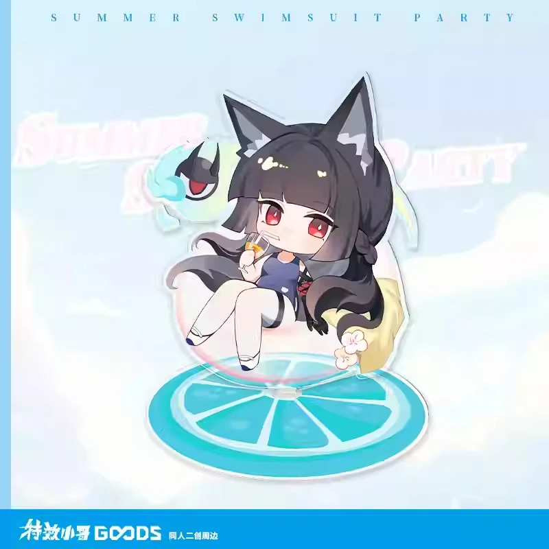 Anime Zenless Zone Zero Hoshimi Miyabi Yixuan Ju Fufu Astra Yao Acrilico Rotante piccolo Segnale In Piedi Accessori Regalo Cosplay