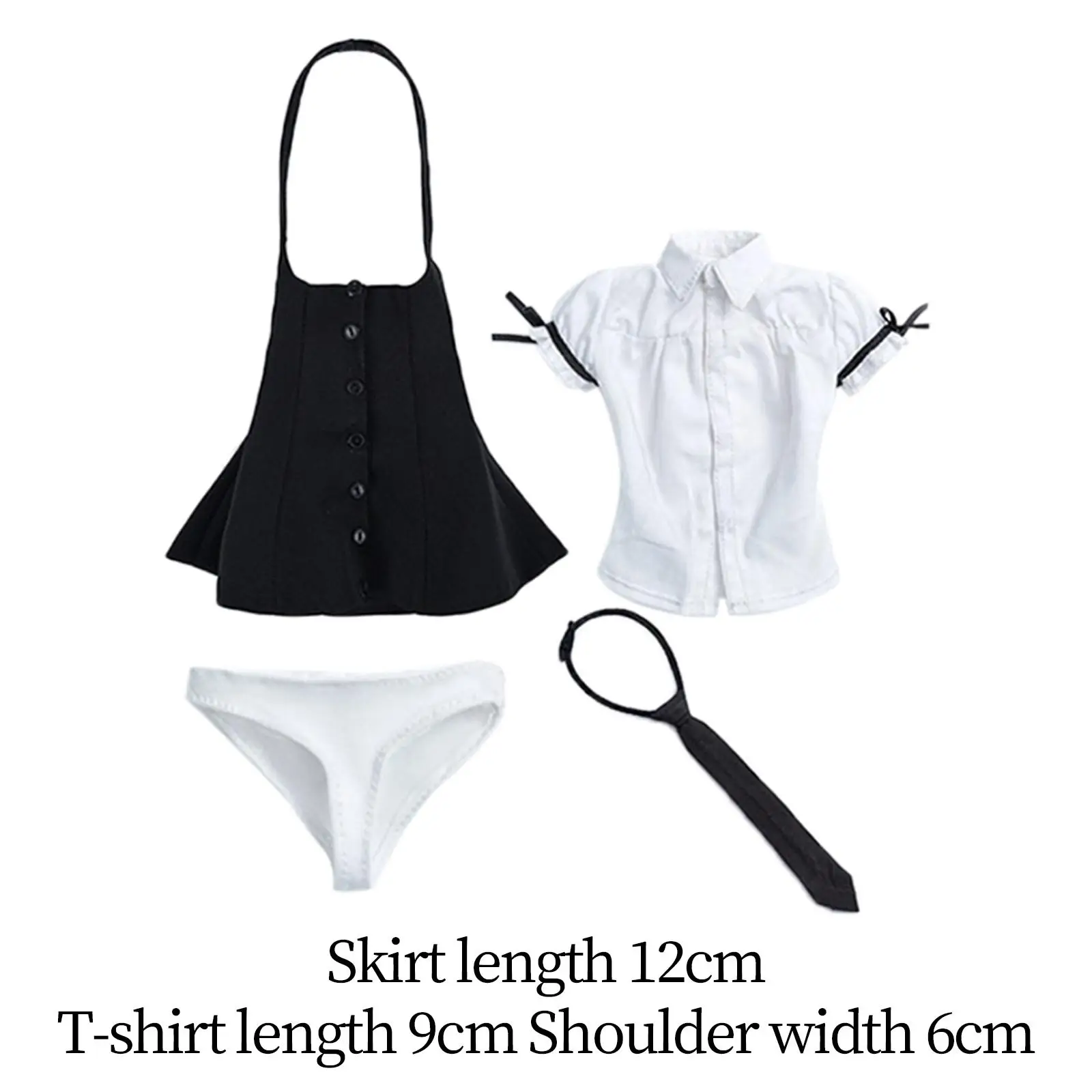 Conjunto de ropa para muñeca femenina, traje de colegiala, traje completo JK, ropa de figuras de acción coleccionables para ropa de figuras de acción de 12 pulgadas, 1/6
