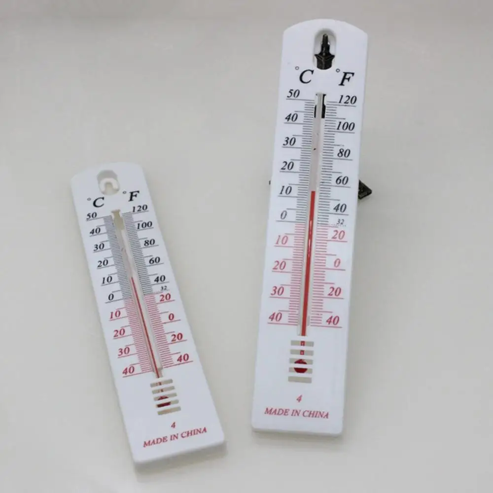 Home Indoor Temperature Thermometer Home Office Hanging Thermometer Dual Use Fahrenheit Celsius Temperatures Weather Station