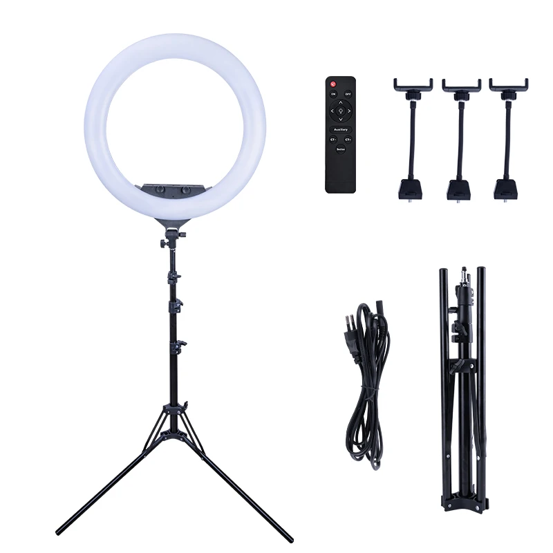 

Beauty Device with Built-in Live Stream Light - 3-Level Dimmable LED, Soft Glow for Makeup & Skincare, USB-Powered, Compact Desi