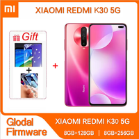 K30 5G Smartphone Original Xiaomi Redmi 64MP Android Unlocked 6.67 inch 8GB RAM 256GB ROM Snapdragon 765G cellphone