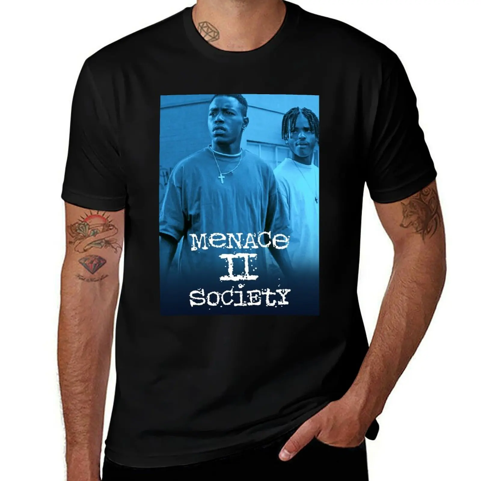 Menace II Society Classic 90s Film T-Shirt man t shirts graphic T-Shirt