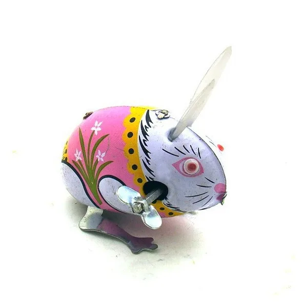 MS083 外国貿易バージョン ライブアイスキップウサギ レトロノスタルジックなブリキのおもちゃのテーマ レストランオーナメント 国境を越えた販売