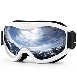 MAXJULI Ski Goggles for Men Women Winter Snow Sports Goggle with Anti-fog Double Lens Mask Glasses Snowboard Snowmobile BBS