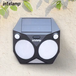 Robot Shape Solar Lights Outdoor with Motion Sensor IP65 Waterproof Super Bright Wall Lamp for Garden Yard Garage Stairs Porch