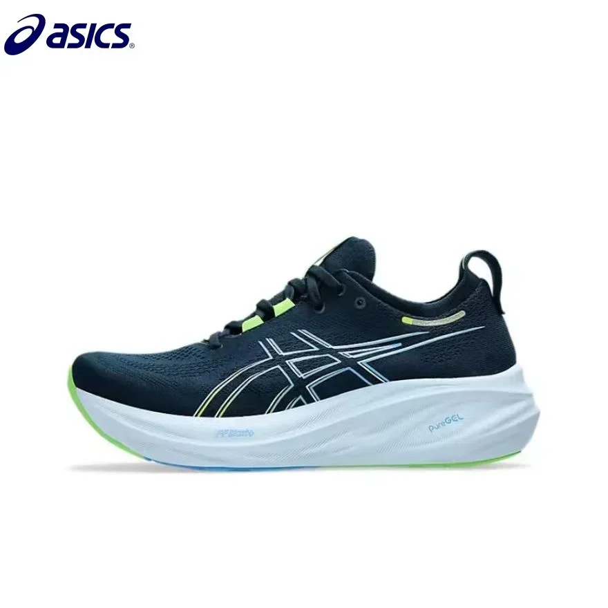 Original Asics Nimbus 26 Running Shoes New Men Sneakers Marathon Racing Shock Absorbing Sports Tennis Training Shoes