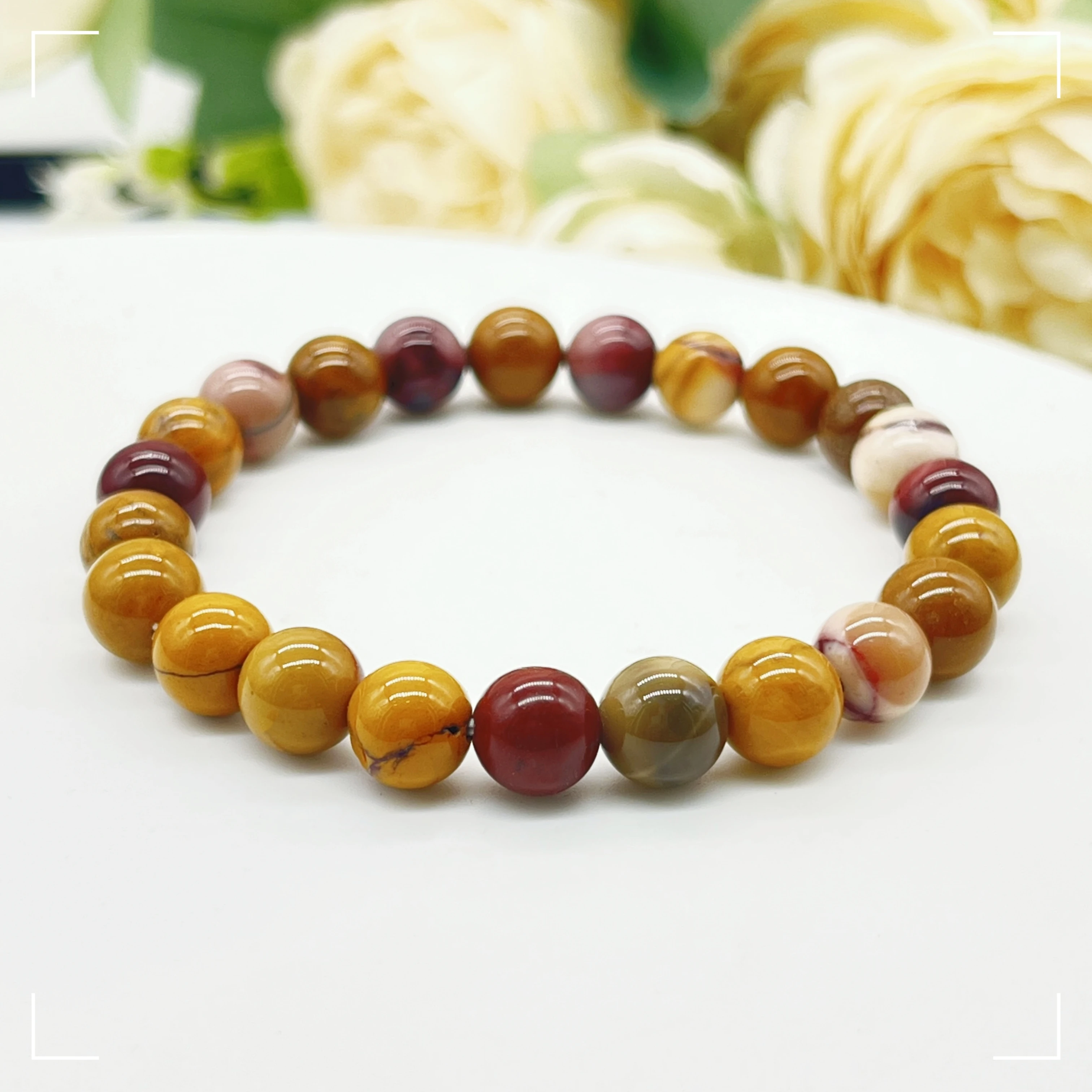 Natural Mookaite Beads 6/8mm Round Spacer Loose Crystal Beads Jewelry Reiki Healing DIY Bracelets For Women Men Home Decor Gift