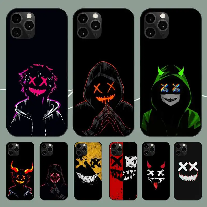 Devil Bad Boy Phone Case For iPhone 16 11 12 Mini 13 14 15 PRO MAX Plus Shell