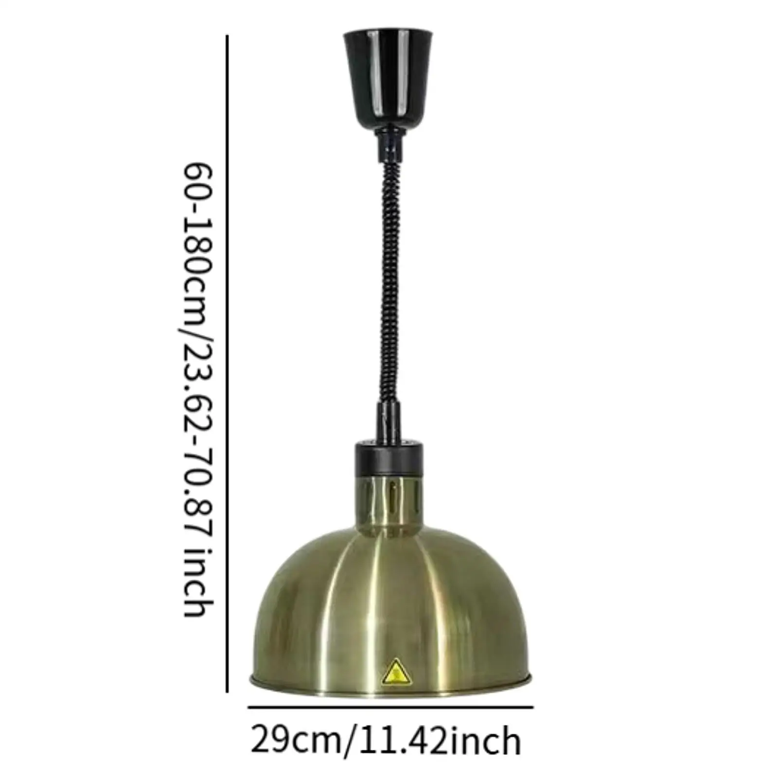 Food Heat Lamp Catering Food Warming Lamp for Restaurant Cafeteria Kitchen