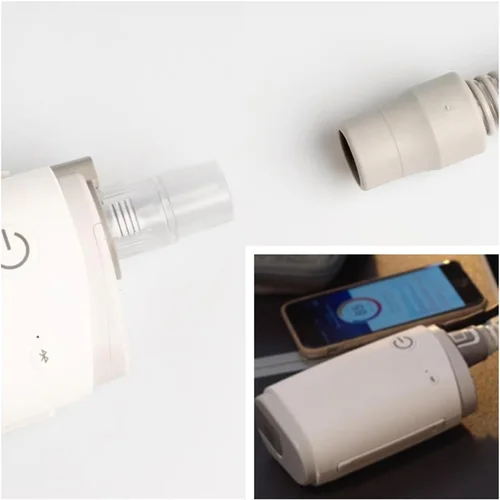 Imagen 2 del producto Adaptador Universal B97A-Airmini para cualquier máscara, conector de manguera Airmini Resmed, accesorios universales para mascarillas nasales