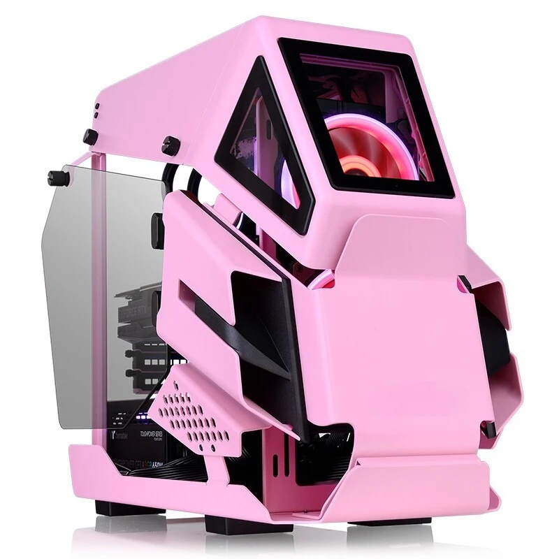 Desktop PC mainframe case, open mini special-shaped helicopter concept water-cooled game case