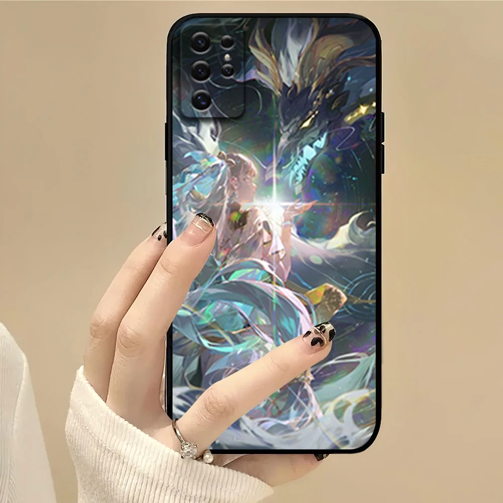 Game Wuthering Waves Jinhsi Phone Case For Samsung S22 S23 A73 A72 A71 A54 A53 E ULTRA Color Soft Shell