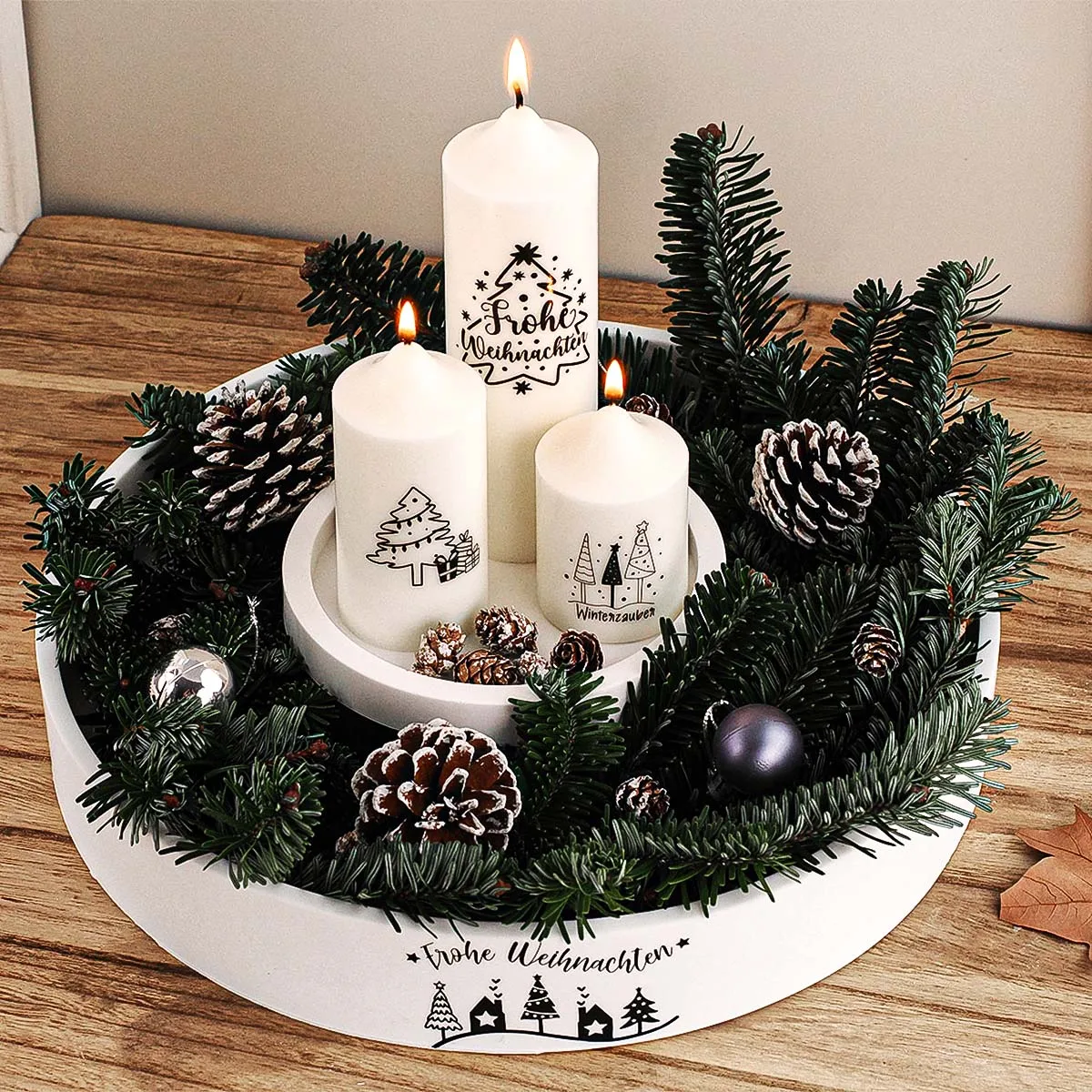 Concrete Round Candle Bowl Vessel Silicone Mold DIY Large Storage Tray Flowerpot Aroma Gypsum Resin Craft Molds Home Garden Deco view 4
