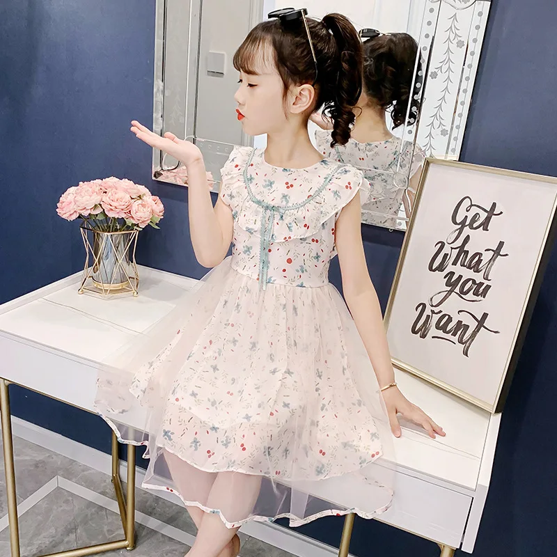 

2025 Korea Summer Fashion Children's Clothes Hot Selling Dress Toddler Girl Dresses Children One-piece Dress Girls Party Dress