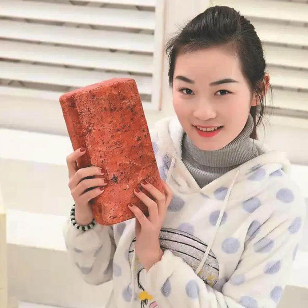 Plüsch Simulation Fliesen Büro Nickerchen Kissen Super Lebensechte Schwamm Ziegel Zaubertricks Lustige Gefälschte Ziegel Schaum lustige Requisiten Zubehör