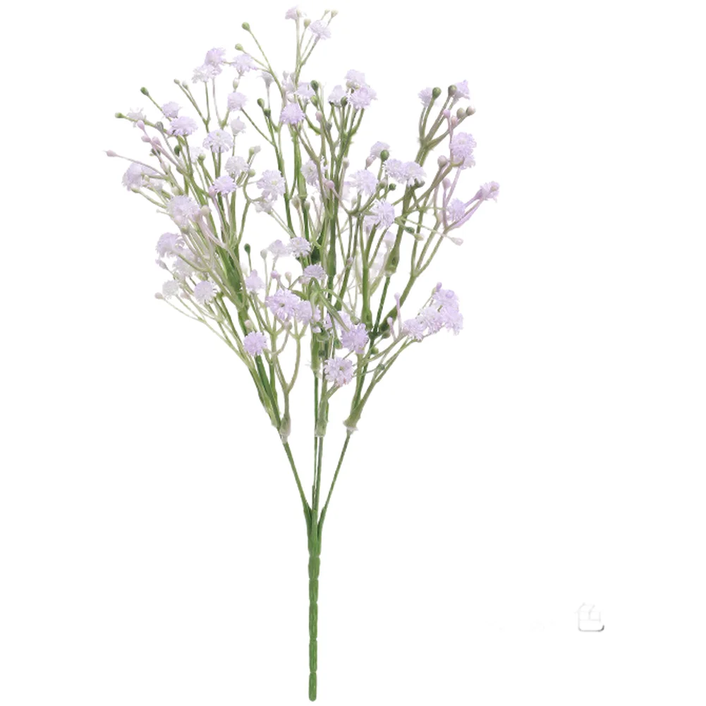 Baby\'s Breath Simulation Flowers Bouquet 34cm Long Lightweight Design for Wedding Centerpiece Home Living Space Garden Styling