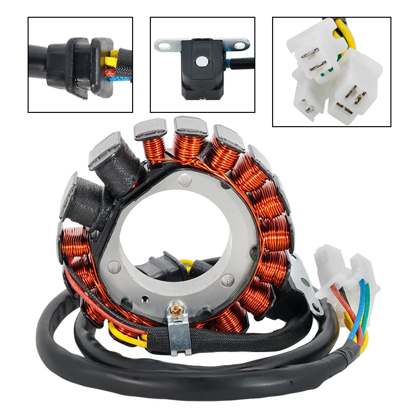 Motorcycle Ignition Generator Stator Coil For Suzuki DR800 1991 1992 1993 1994 1995 1996-1997 OEM:32101-31D00