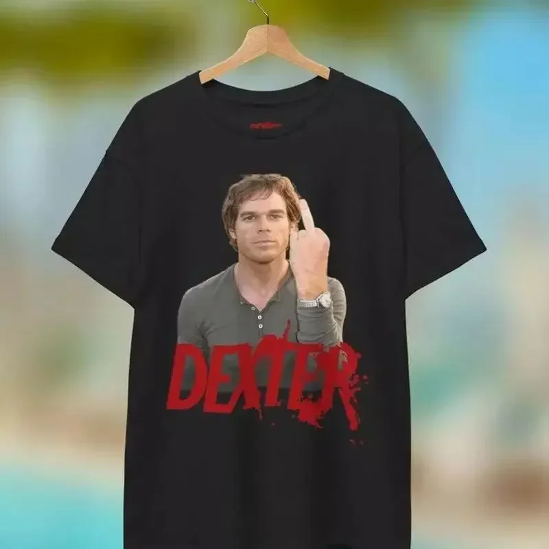Dexter Morgan Limited Edition ''Middle Finger'' Vintage T Shirt