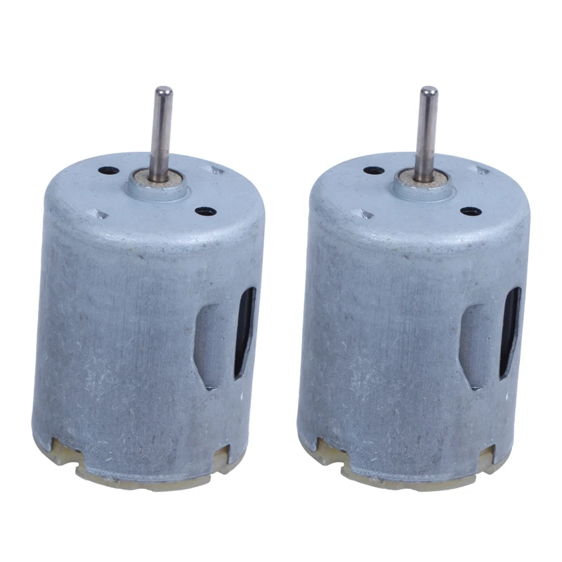 Hot 2X DC 5V 4350RPM 0.04A Electric Small Motor For USB Fans