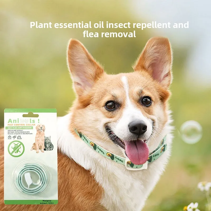 Dog Insect Repellent Collar Cat Mosquito Repellent Cat Collar De-flea Go Anti-tick Mite De-flea Medicine Collar Pet Supplies