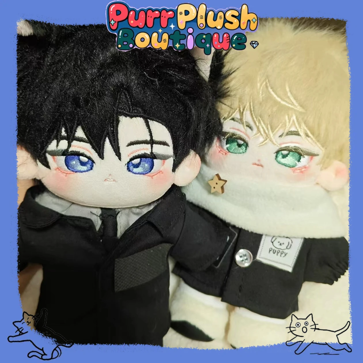 

20 см BL чучело комиксов без корневого дерева Kwon Hee-seon Cha Tae-kyung косплей плюшевая кукла со скелетом игрушки для коллекции фанатов подарок