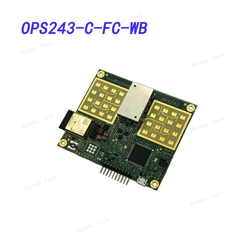 

OPS243-C-FC-WB Distance Sensor Modules 24GHz Doppler and FMCW Radar Sensor with Wireless Interface