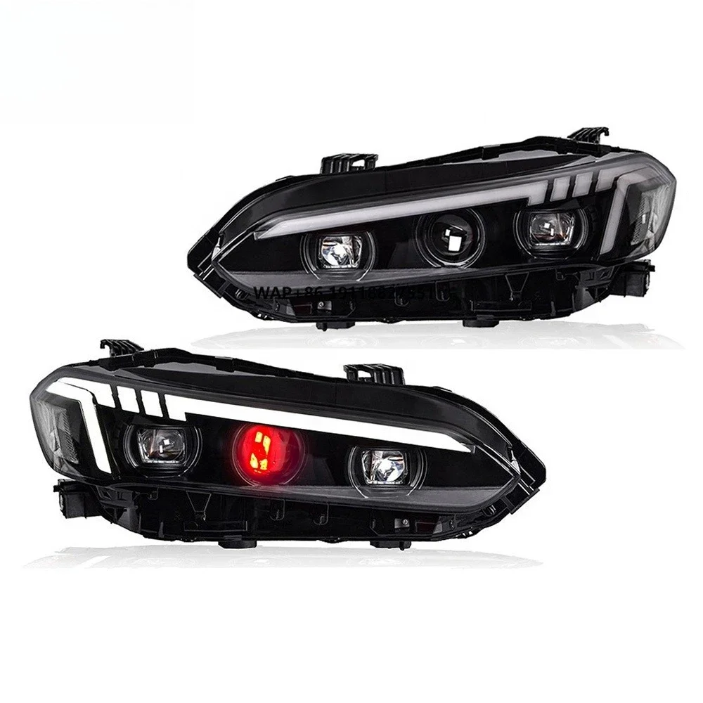 TT-ABC Factory Wholesale Price Devil Eye Style Headlight for 2022-2024 11th Gen LED Projector Sequential Headlights
