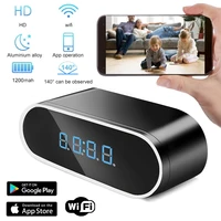 Minicámara de reloj con visión nocturna, con Control remoto cámara de vigilancia, detección de movimiento para el hogar, 1080P, Wifi
