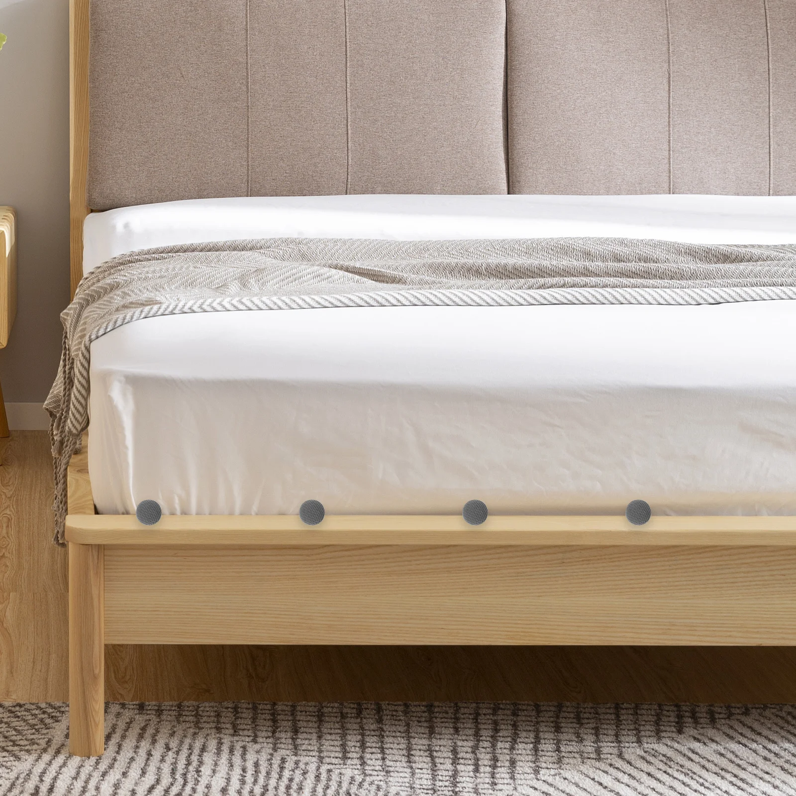 

50Pcs Fixing Holders Bed Sheet Clips Fasteners Non Slip Grippers Decorative Tacks Quilts Duvet Corner Clips