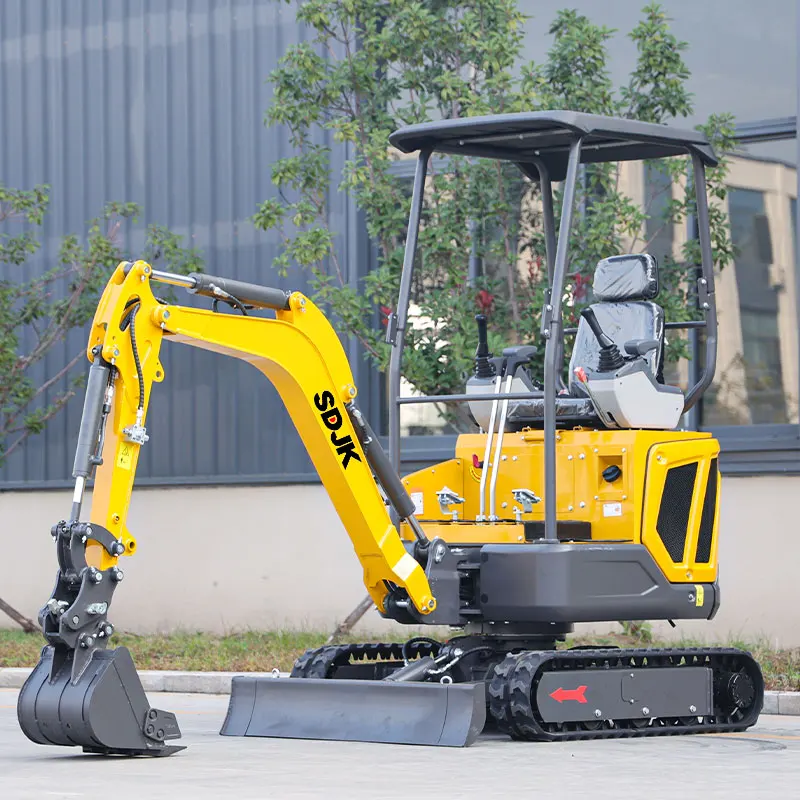 حفار صغير متعدد الوظائف من نوع المسار الهيدروليكي قابل للتخصيص من النوع المغلق للحفارة الصغيرة للتسليم السريع