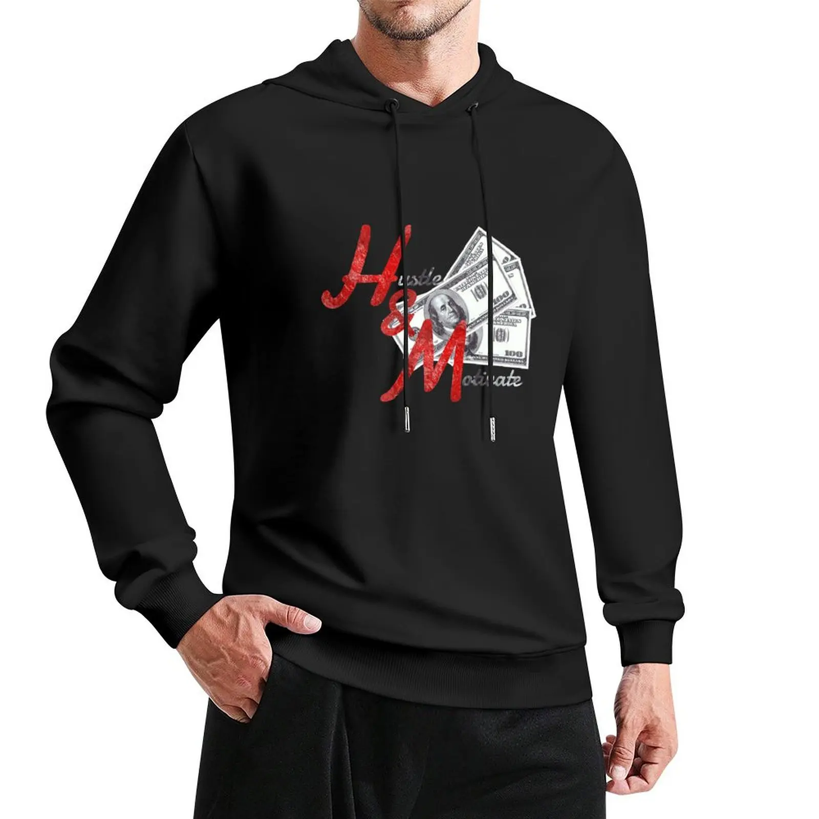 

Hustle & Motivate Pullover Hoodie hooded shirt autumn hoody