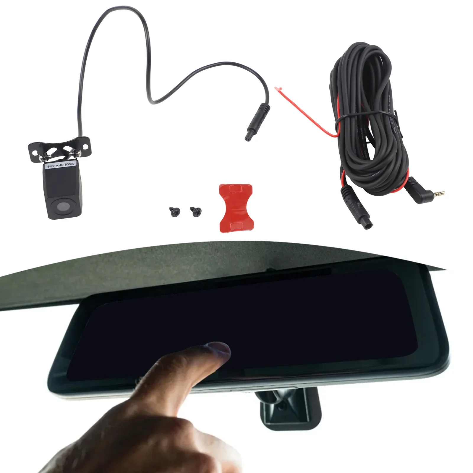 4 Pin Rear View Camera for Car Reversing and Auto Parking with For DVR Compatibility Material Fits Most Vehicle Models