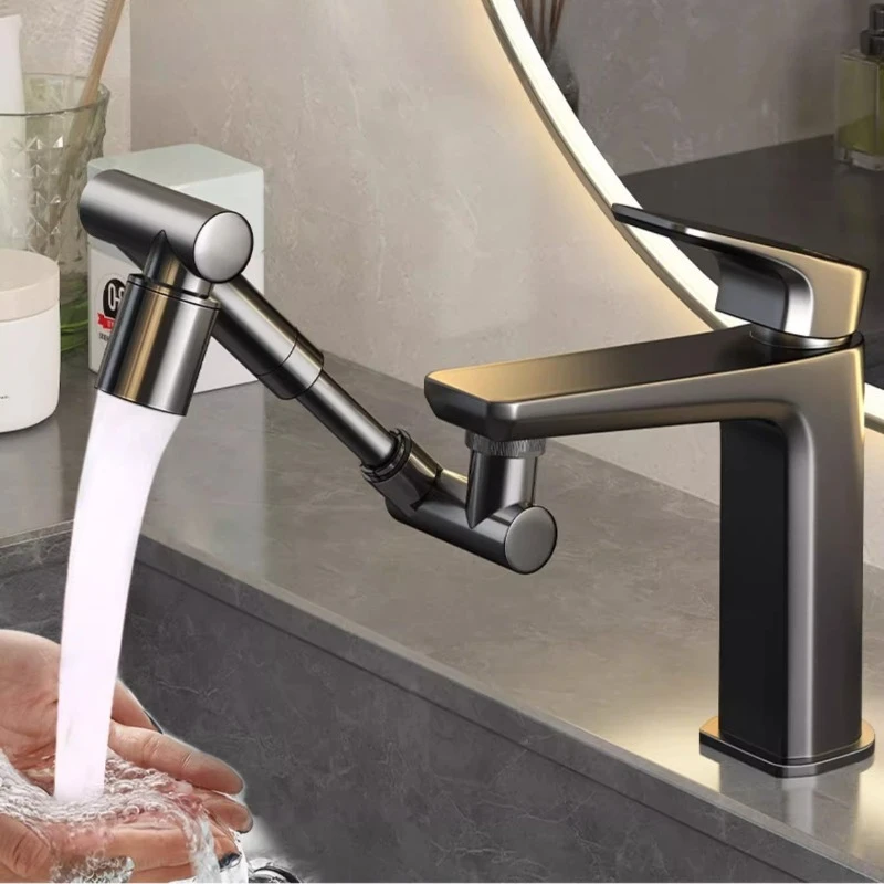 1440 ° تدوير قابلة للتطوير صنبور معدني مهوية الحمام الحنفية سبلاش واقية الفوار صنبور فوهة مرشح الحنفية توفير المياه موسع #1