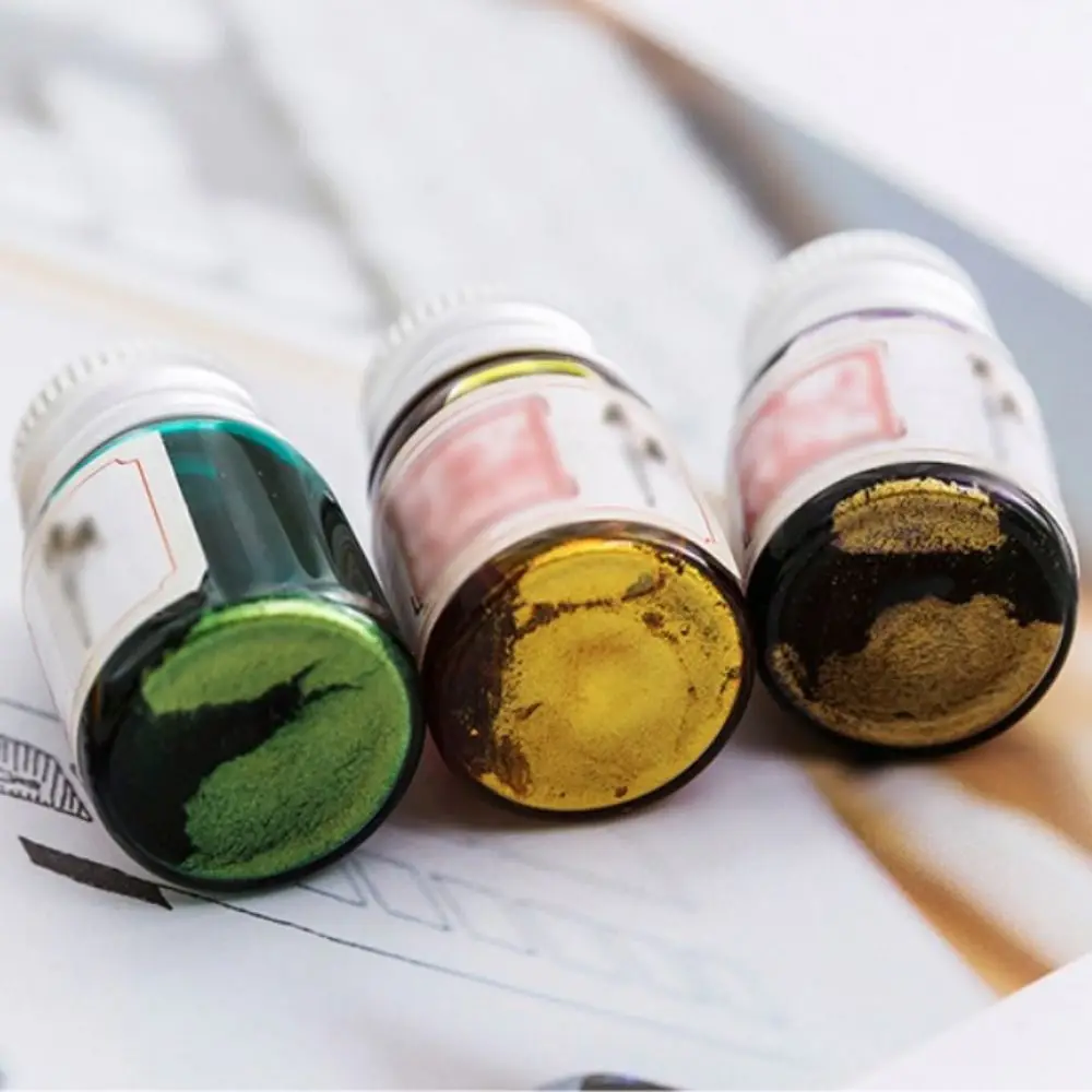 

Colorful 7ML Color Refilling Inks Painting Graffiti Carbon-free Ink Refilling Writing Fountain Pen Ink Calligraphy