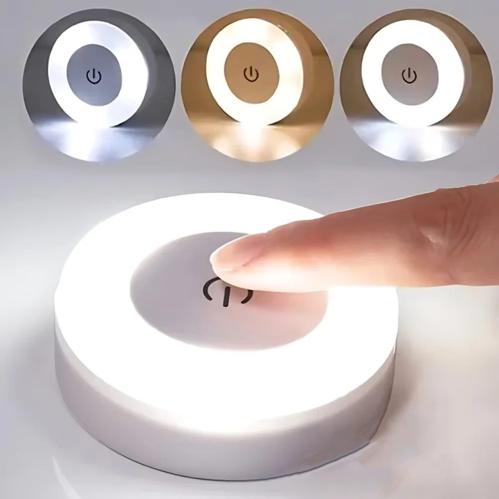 Toque escurecimento led night light usb recarregável quarto das crianças proteção para os olhos lâmpada noite para o quarto guarda-roupa escada toalete