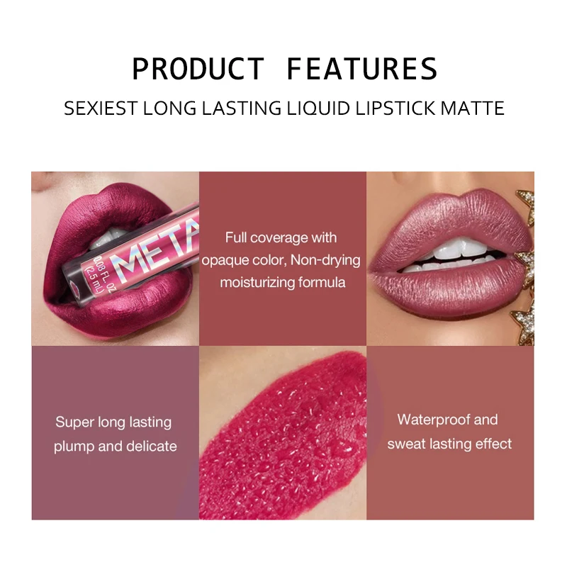 P.TW O.P-brillo de labios mate de terciopelo, lápiz labial líquido, maquillaje de labios, belleza roja, taza antiadherente, brillo de labios impermeable con 12 colores