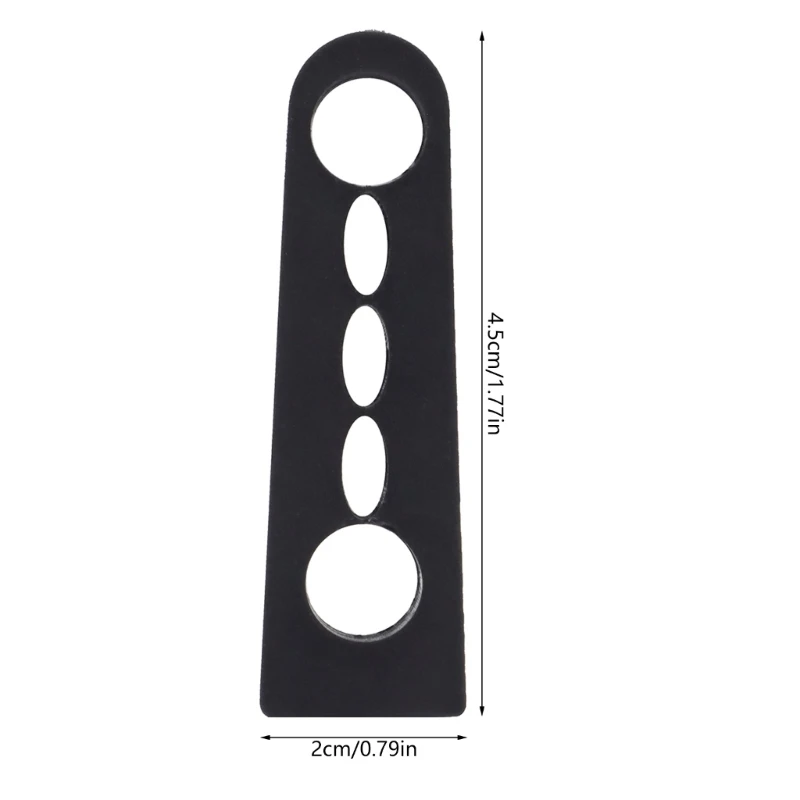 Amortiguador sonido para cerradura puerta coche, amortiguador para sello para sordos Qashqai, color negro, envío