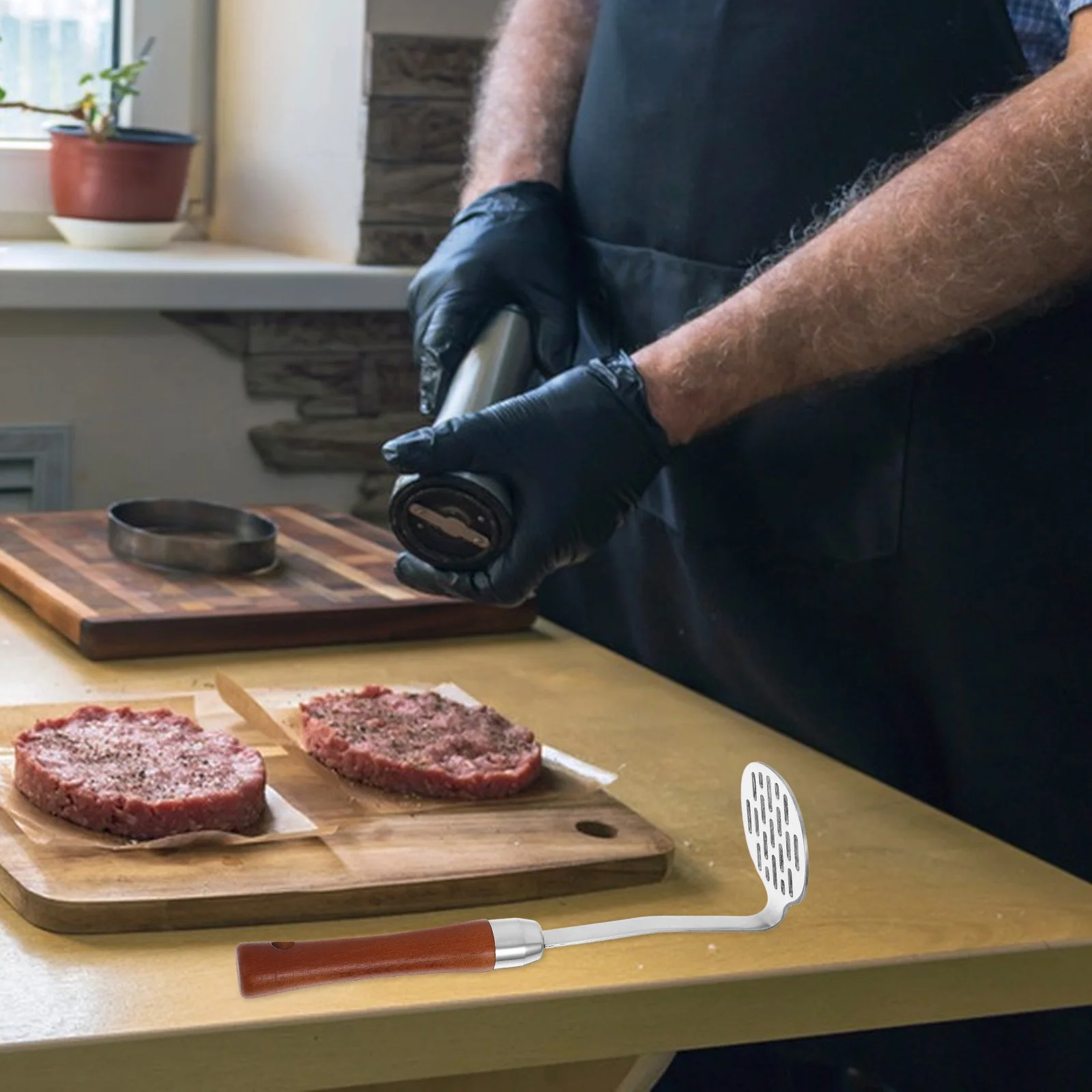 

Stainless Steel Cake Presser Small Size Easy Clean Tortilla Press For Kitchen Wares Cooking Utensils Meat Pie Tool