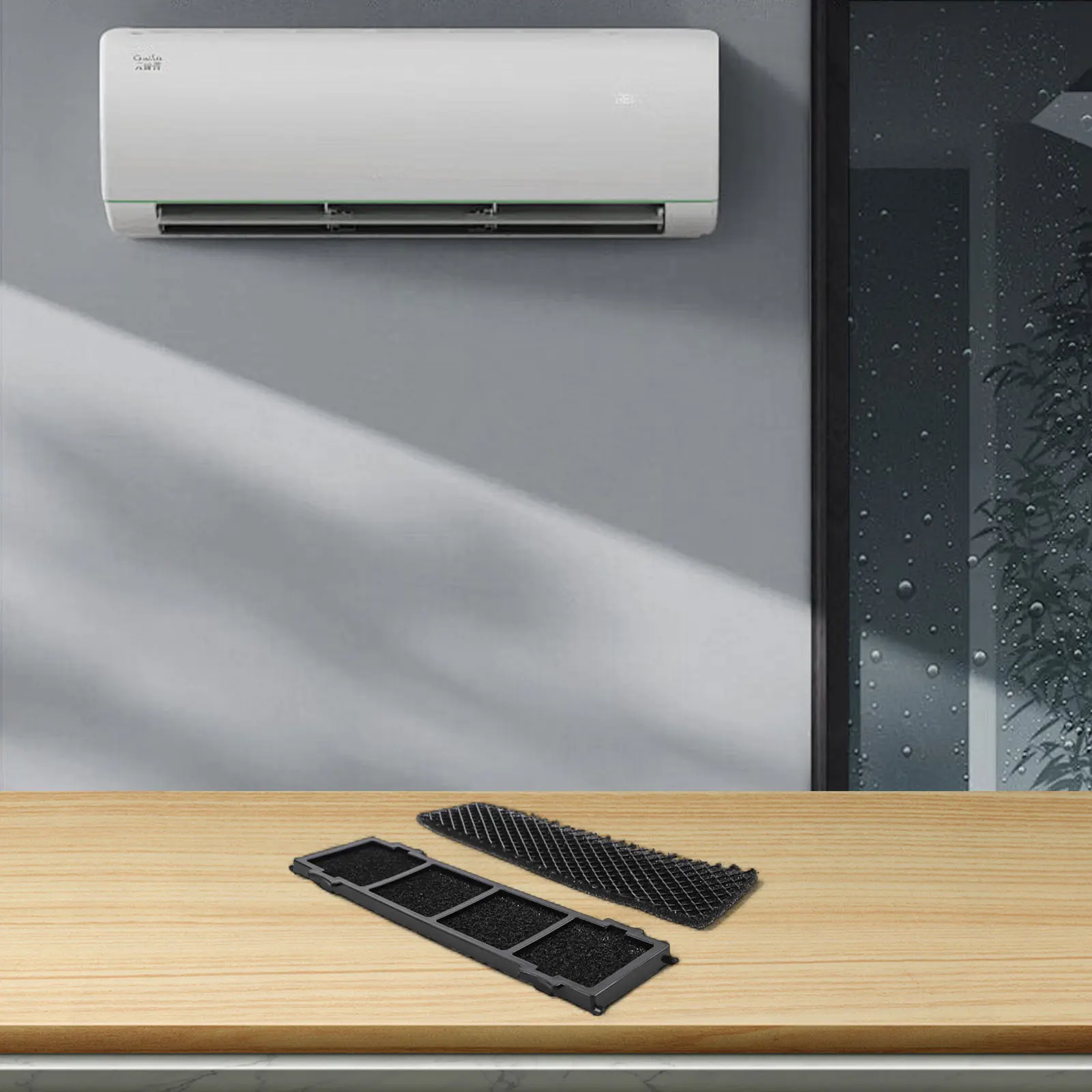 Microorganism Prevention Filter Bracket Indoor Use Advanced Air Filtration Technology Air Conditioning Accessory