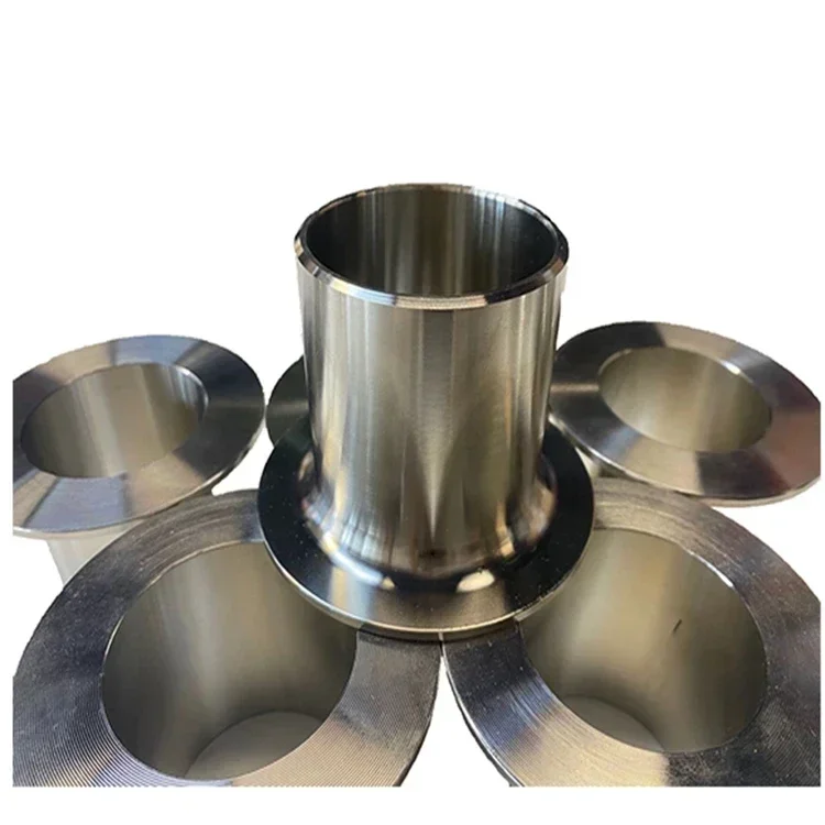 MSS SP-43 WP304/304L 12 "SCH40S الأنابيب كعب نهاية فضفاضة شفة محول طوق تجهيزات أنابيب #5