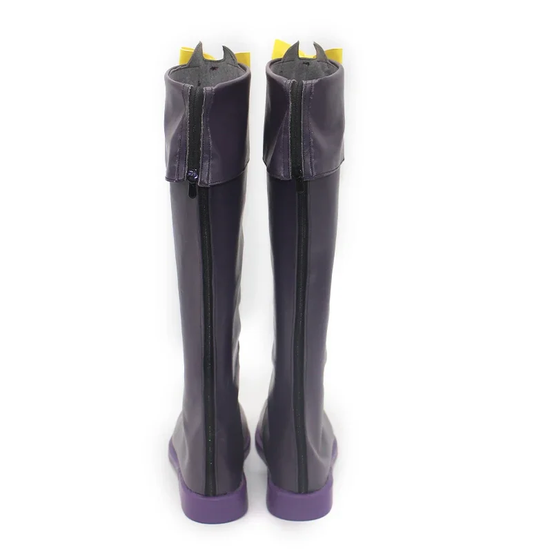 Nekomata Okayu Scarpe Cosplay Accessori Anime Stivali di Carnevale di Halloween Scarpe PU Vtuber Cosplay Prop Realizzato su misura