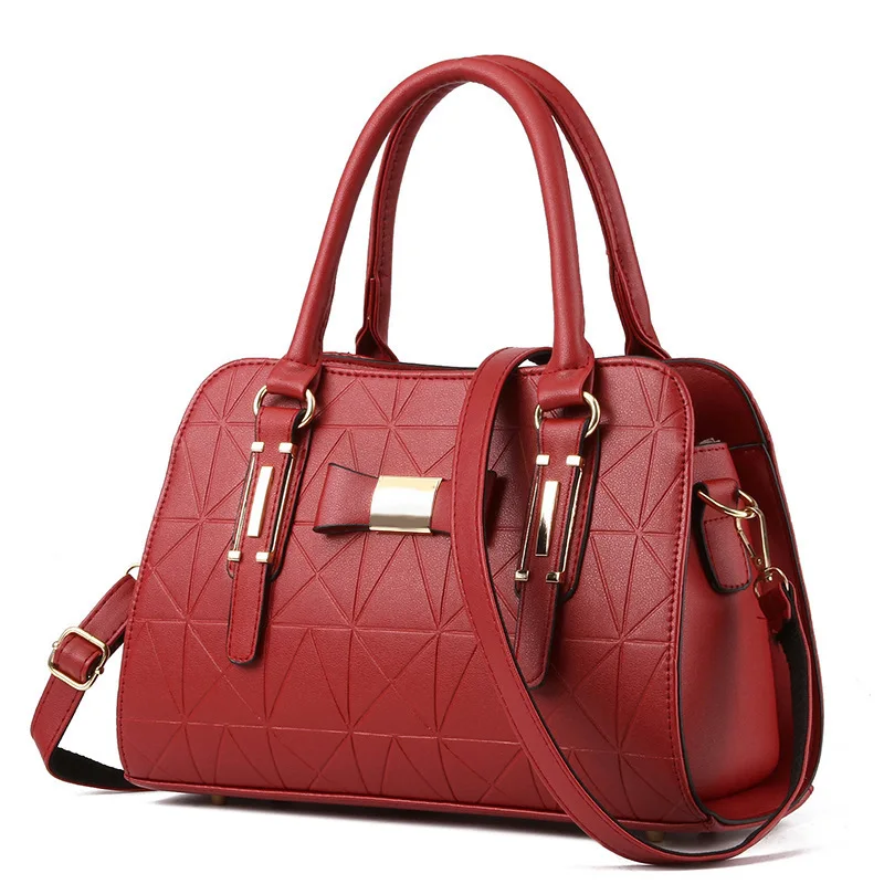 Luxuriöse Damen-Umhängetaschen aus PU-Leder, große Kapazität, Damen-Schulter-Geldbörsen und Handtaschen, lässige Mode, klassische Tragetasche, Bolsa – Detail 3