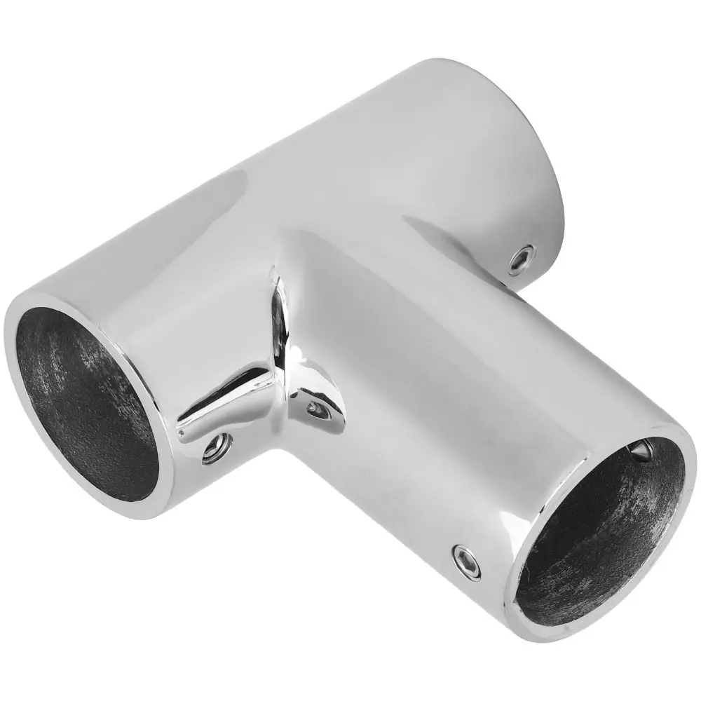 

Соединитель для труб из нержавеющей стали 316, Т-образный, 90 градусов, полированный, для лодочных поручней, морского назначения