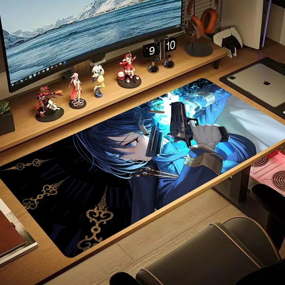 

Kawaii Fashion Cute Hot Girl Popular Fashion Cool Top Mouse Pad 90x40CM non-slip Gaming Mousepad Gamer E-Sports Mouse Mat Game