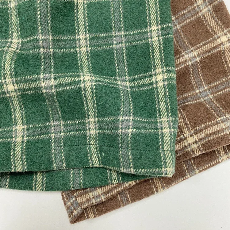 Kinder Jungen karierte Hosen Frühling Herbst gewebtes Material breite Beine Kinder Jungen Hosen modische Jungen kurze Hosen – Detail 15
