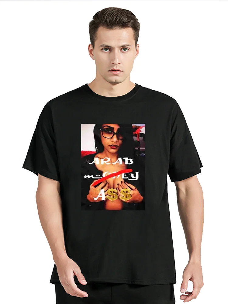 

Mia Khalifa My Arab Love Unisex T-Shirt Cotton TShirt Men Clothing Oversized Graphic Tees Tops