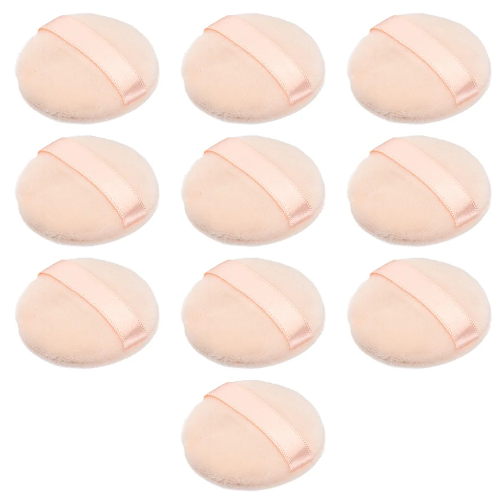 Applicatore di polvere morbida in spugna per trucco da 20 pezzi per fondotinta viso strumento da donna portatile facile da pulire