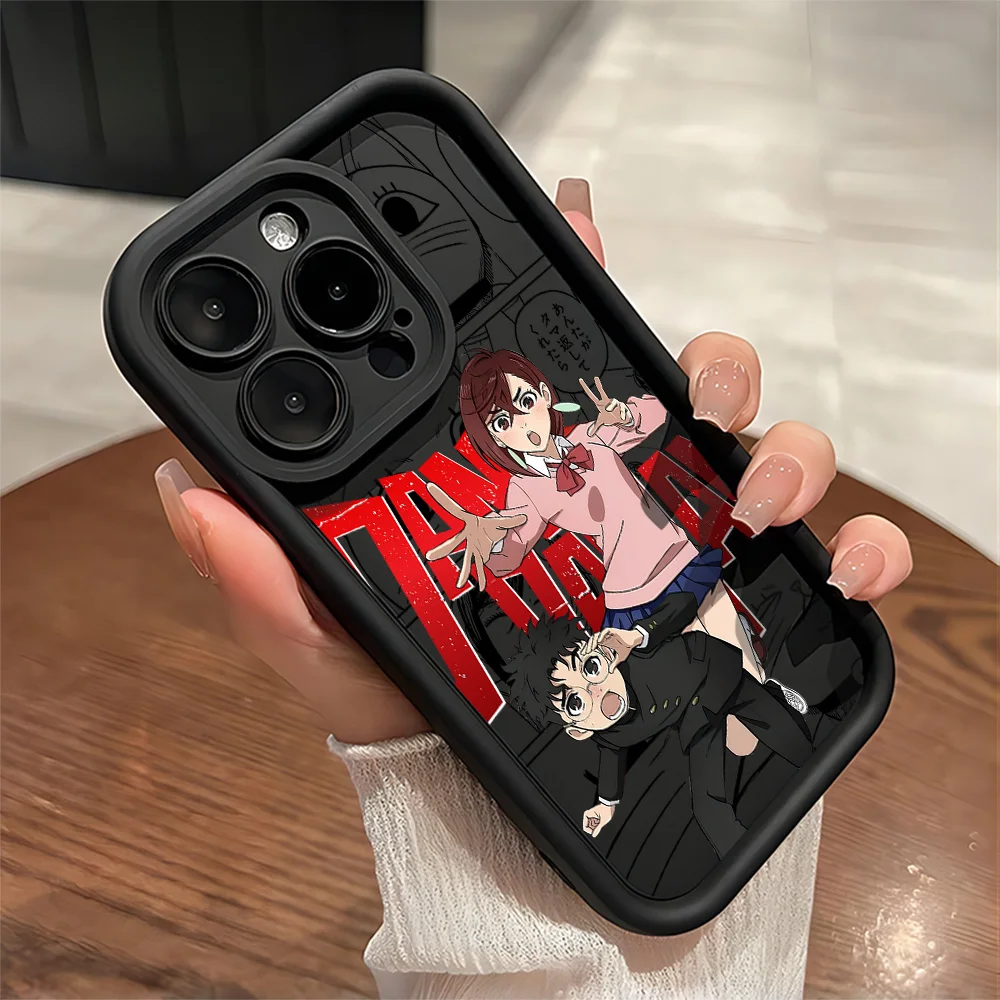 Nuovo Anime D-DAN DA DANs Cassa Del Telefono Per IPhone 16e 16 15 14 13 12 11 Pro Max Mini XR XS X 7 8 6 6s Più Morbido TPU Della Copertura Posteriore